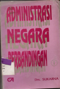 Image of ADMINISTRASI NEGARA PERBANDINGAN