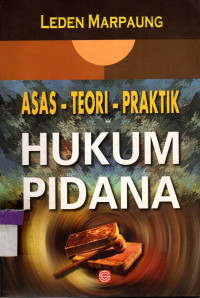 Image of ASAS - TEORI - PRAKTIK HUKUM PIDANA