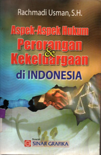 Image of Aspek-Aspek Hukum Perorangan & Kekeluargaan di Indonesia