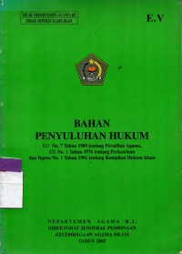 Image of BAHAN PENYULUHAN HUKUM