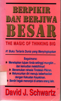 Image of Berpikir dan Berjiwa Besar