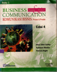 Image of Business Comunication: Komunikasi Bisnis Proses & Produk