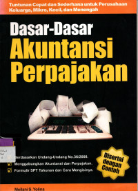 Image of Dasar-Dasar Akuntansi Perpajakan
