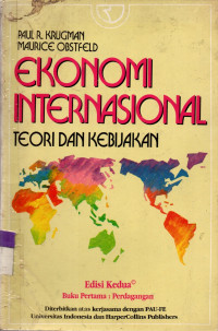 Image of EKONOMI INTERNASIONAL: Teori dan Kebijakan