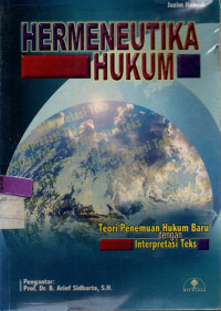 Image of HERMENEUTIKA HUKUM