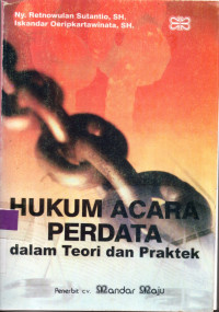 Image of HUKUM ACAR PERDATA: dalam Teori dan Praktek