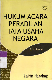 Image of HUKUM ACARA PERADILAN TATA USAHA NEGARA