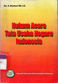 Image of Hukum Acara Tata Usaha Negara Indonesia