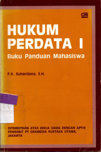 Image of HUKUM PERDATA 1 Buku Panduan Mahasiswa