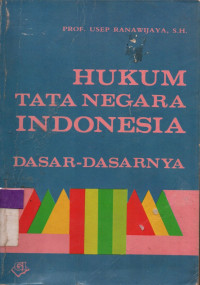 Image of HUKUM TATA NEGARA INDONESIA: DASAR-DASARNYA