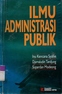 Image of ILMU ADMINISTRASI PUBLIK