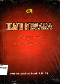 Image of Ilmu Negara: Pengantar Metode dan Sejarah Perkembangan