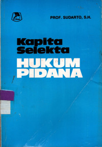 Image of Kapita Selekta HUKUM PIDANA