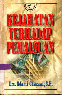 Image of KEJAHATAN TERHADAP PEMALSUAN