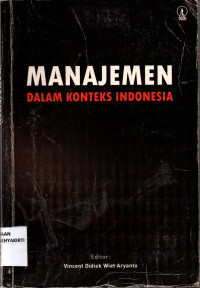 Image of MANAJEMEN DALAM KONTEKS INDONESIA