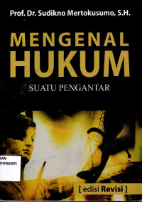 Image of MENGEMAL HUKUM SUATU PENGANTAR