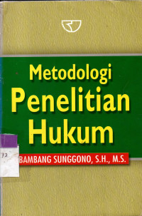 Image of Metodelogi Penelitian Hukum
