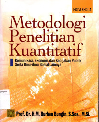 Image of Metodologi Penelitian Kuantitaif