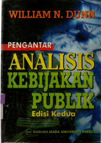 Image of PENGANTAR ANALISIS KEBIJAKAN PUBLIK
