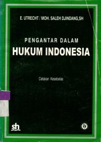 Image of PENGANTAR DALAM HUKUM INDONESIA