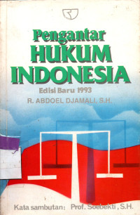 Image of Pengantar Hukum Indonesia