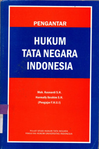 Image of PENGANTAR HUKUM TATA NEGARA INDONESIA