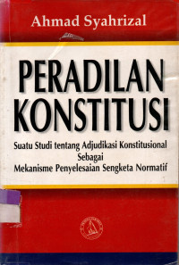 Image of PERADILAN KONSTITUSI
