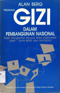 Image of PERANAN GIZI DALAM PEMBANGINAN NASIONAL