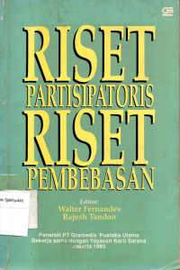 Image of RISET PARTISIPATORIS RISET PEMBEBASAN