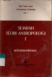 Image of SEJARAH TEORI ANTROPOLOGI