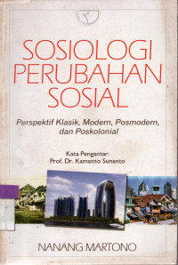 Image of Sosiologi Perubahan Sosial