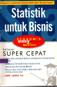 Image of Statistik untuk Bisnis