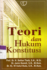 Image of Teori dan Hukum Konstitusi