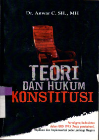 Image of TEORI DAN HUKUM KONSTITUSI