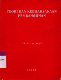 Image of TEORI DAN KEBIJAKSANAAN PEMBANGUNAN